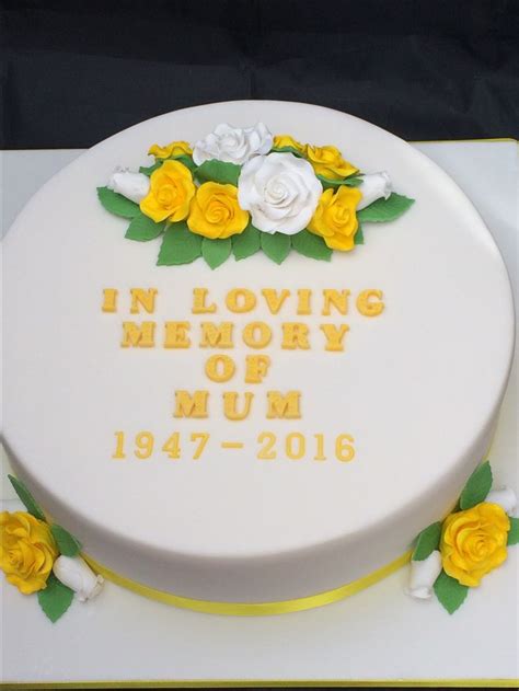 In Loving Memory Cake for Mom