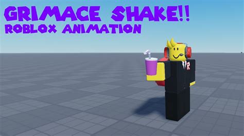 grimace shake! | roblox animation - YouTube