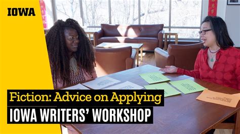 Fiction: Advice on Applying to the Iowa Writers’ Workshop