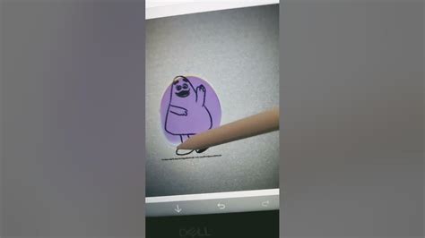 grimace |ibis paint glicth |pls like and subscribe - YouTube