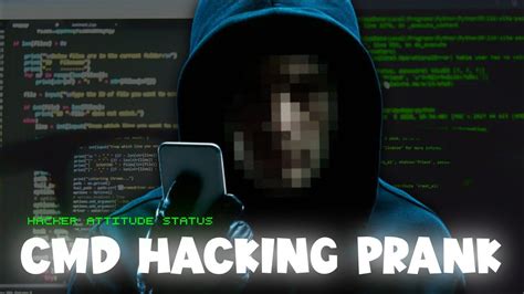 CMD HACKER PRANK 🤣😆 ~ Hacker attitude status 🔥😈 | #hackox