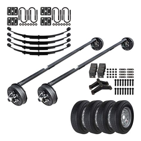 3500 lb Heavy Duty Tandem Axle TK Trailer kit | Trailer Parts Outlet