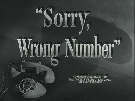 A Suspenseful Classic: Sorry, Wrong Number (1948)