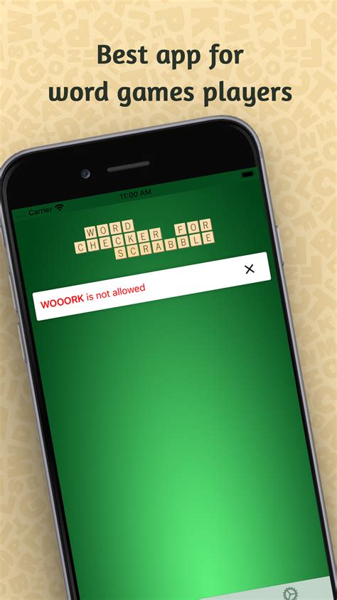 Word Checker for Scrabble for iPhone - Download