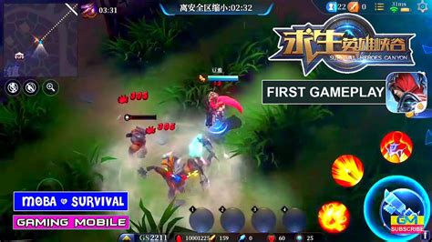 [Android/IOS] Survival Heroes - MOBA + Survival First Beta Gameplay ...