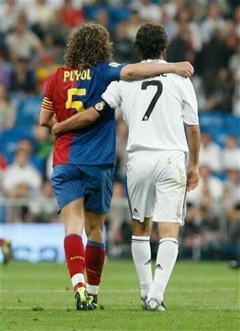 Puyol & Raúl | Fc barcelone, Real de madrid, Football