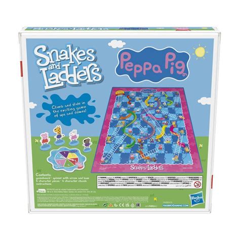 Peppa Pig Snakes and Ladders Board Game – TOYBOX