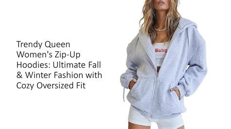 Trendy Queen Women's Zip-Up Hoodies: Ultimate Fall & Winter Fashion ...