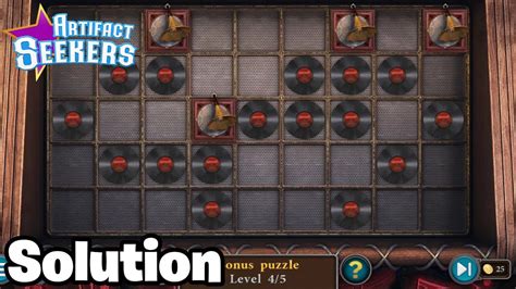 Artifact Seekers - Bonus Puzzle Level 4 Vinyls - EP. 4 Solution