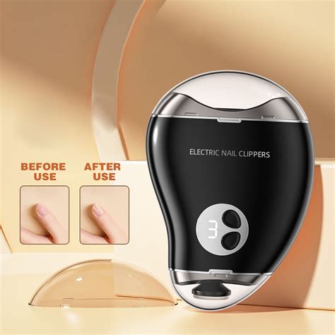 2 in 1 Electric Polishing Automatic Nail Clippers, 2025 New Electric ...
