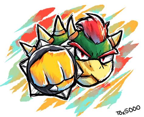 Bowser by tox5000 | Super mario art, Bowser, Mario art