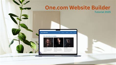 One.com Website Builder Tutorial 2025 – Create a Website Without Coding