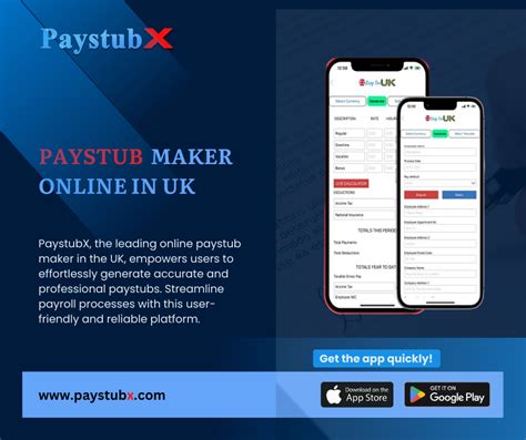 Streamline Payroll with PaystubX: UK’s Online Paystub & Payslip Maker ...