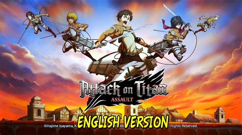 [Android/IOS] Attack on Titan: Assault - English Version Gameplay