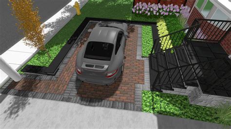 High Park North Front Yard Parking Pad