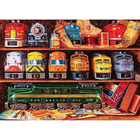 MasterPieces Inc Lionel Trains Well Stocked Shelves 1000 Piece Jigsaw ...