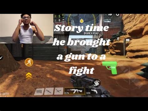 Storytime- Dude brought a gun to a fight🔫🔫 - YouTube