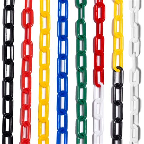 Plastic Chain - 6mm or 8mm Links [8 Colours] | Net World Sports