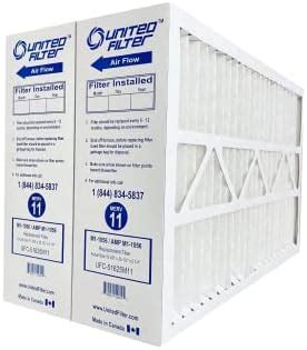 Filtrete 16x25x5 (4.31 Actual Depth) MPR 1550 Pleated AC Furnace Air ...
