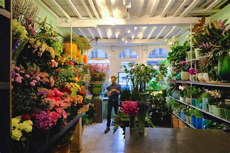 The flower shop