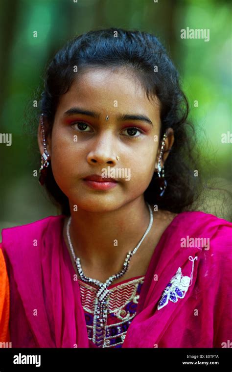 Portrait of a Bangladeshi girl Dhaka Stock Photo, Royalty Free Image ...