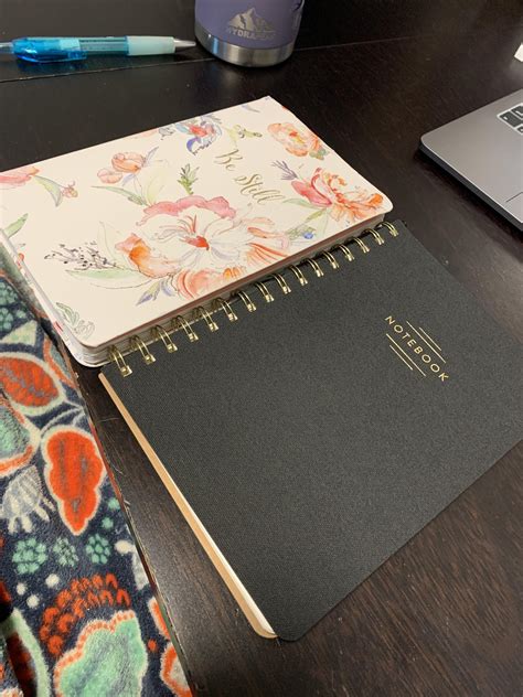 Finished my first journal (left) since starting in 2018. Trying a new ...