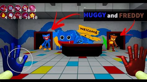 Oficial Huggy Escape Chapter 1, Huggy Wuggy and Freddy FNAF monsters ...