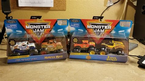 More New Spin Master Monster Jam Double Down Showdown Pack - YouTube