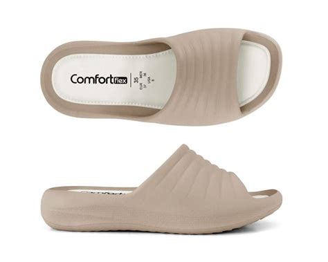 Chinelo Nuvem Original Comfortflex Comfortlow Slide Nuvem Ortopédico ...