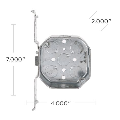 Hubbell RACO Steel New Work Octagonal Electrical Box in the Electrical ...
