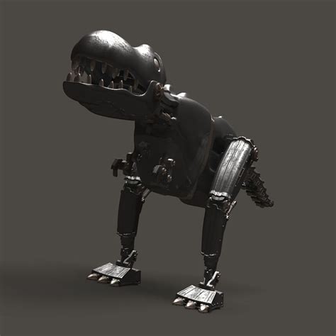 Dinosaure Mech modèle 3D $99 - .obj .fbx .3ds .max - Free3D
