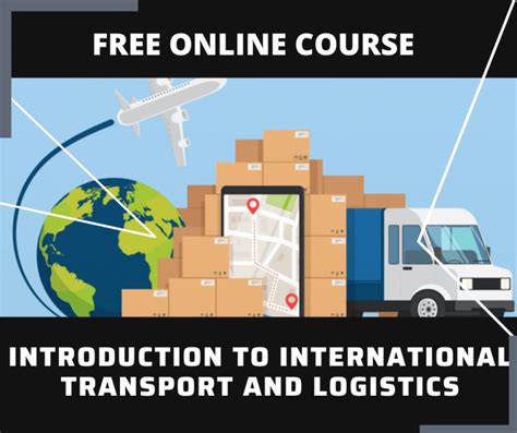 International Transport and Logistics - Free online course