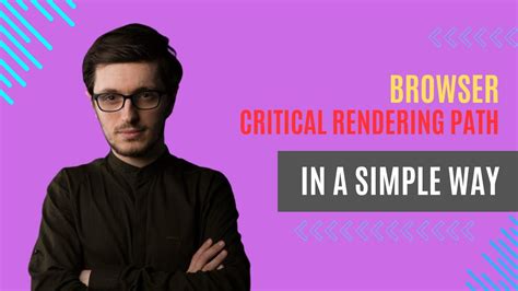 Critical rendering path - Web performance - YouTube