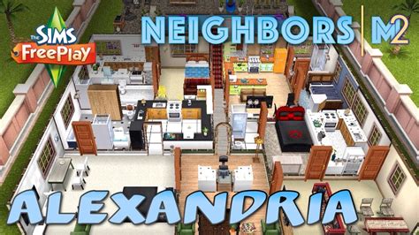 Sims FreePlay - Alexandria's Apartment Building (Neighbor's Original ...