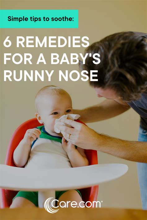 Simple remedies to soothe a baby’s runny nose | Baby stuffy nose, Baby ...