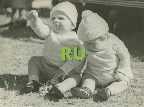 RU Meaning » Slang.org