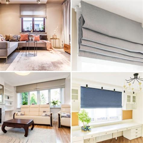 Roman Shade Styles (Types & Materials)