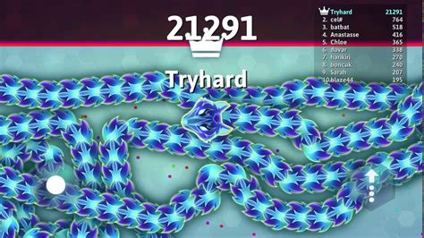 World Record score in Snake.io