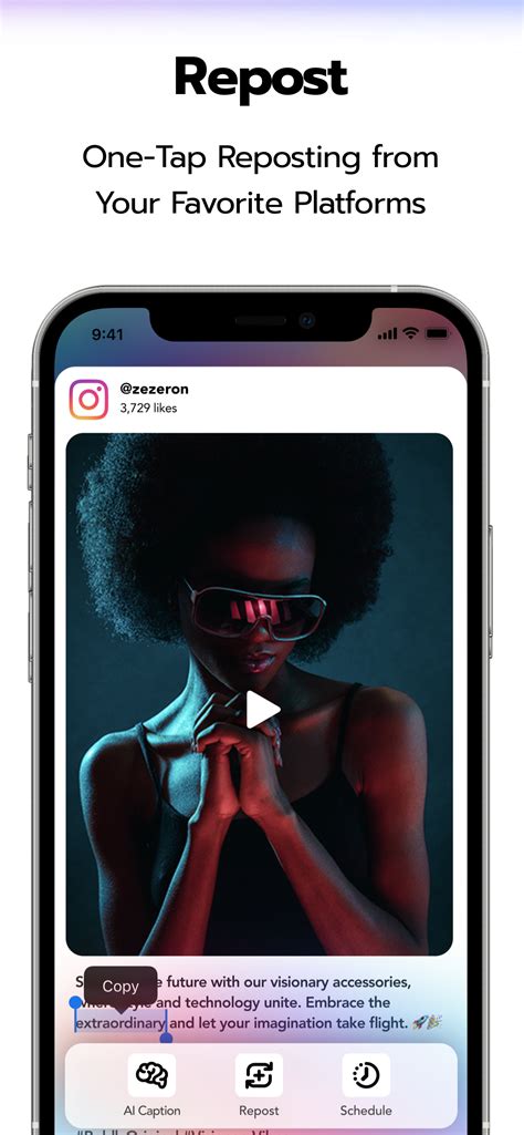 Repost - All social media in one app