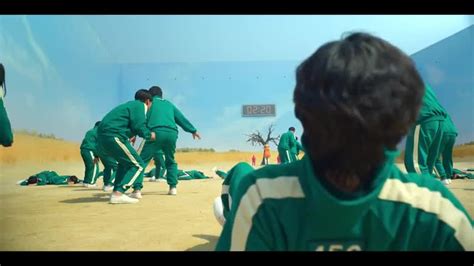 YARN | -[gunshot] -[man 2 grunts] | Squid Game (2021) - S01E01 Red ...