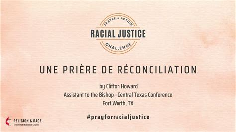 Prayer of Reconciliation No. 1 (French) - YouTube