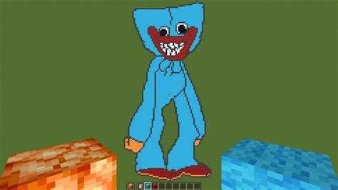 On this video I created Huggy Wuggy pixel art from my favorite game FNF ...