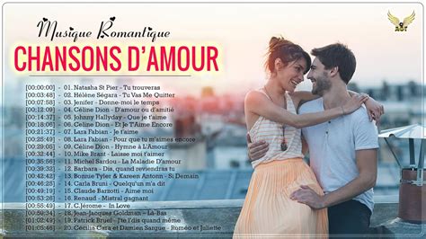 Romantique D'amour 💕Les Plus Belles Chansons D'amour Françaises 🎈La ...