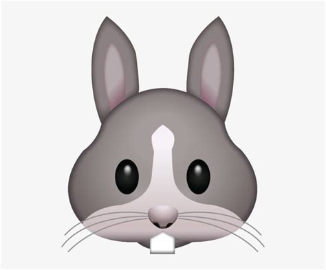 Download Rabbit Face Emoji - Rabbit Emoji Transparent PNG - 600x600 ...