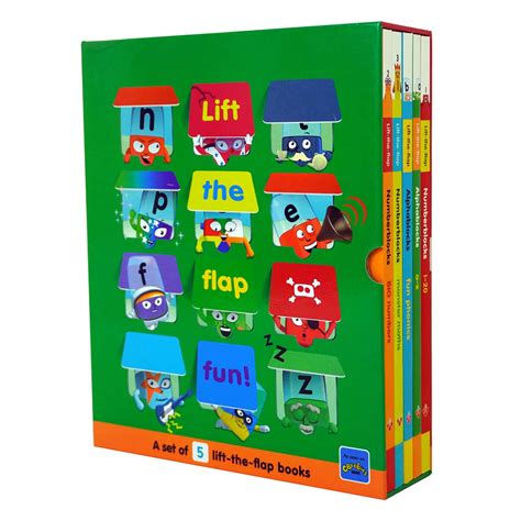 Numberblocks and Alphablocks Lift-the-Flap Set – Blocks Shop