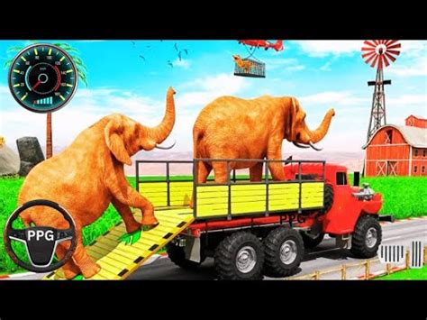 Animal Transport Truck Simulator | animal transport truck 3D game - YouTube