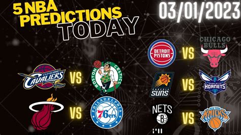 5 nba picks today 03/01/23 nba predictions today nba betting picks ...
