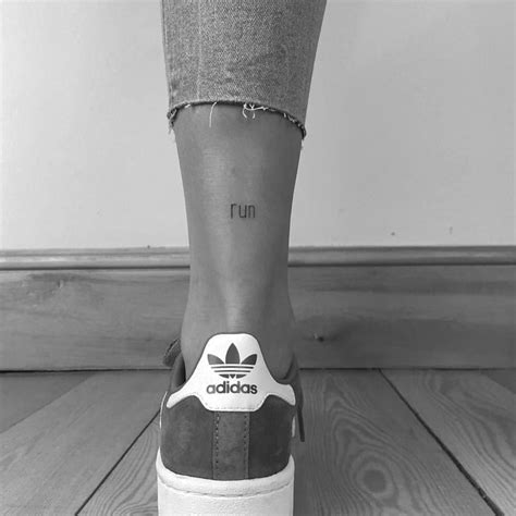 Tattoos on Instagram: “Just run. I love this! ️💉 So simple but perfect ...