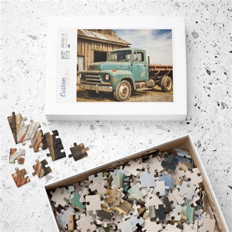 Old Farm Truck Jigsaw Puzzle 110, 252, 500, 1014-piece Truck Vehicle ...