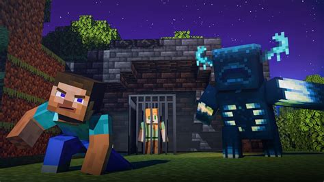 STEVE SAVES ALEX - ALEX AND STEVE ADVENTURES (Minecraft Animation)